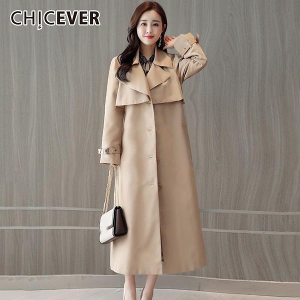 women's trench coats chicever autumn coat female jackets lapel single breasted high waist lace up windbreaker korean fashion elegant cl, Tan;black
women's trench coats chicever autumn coat female jackets lapel single breasted high waist lace up windbreaker korean fashion elegant cl, Tan;black