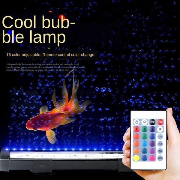 aquariums lighting fish tank bulb led oxygen pump aquarium remote control color-changing lamp diving 2in1
aquariums lighting fish tank bulb led oxygen pump aquarium remote control color-changing lamp diving 2in1