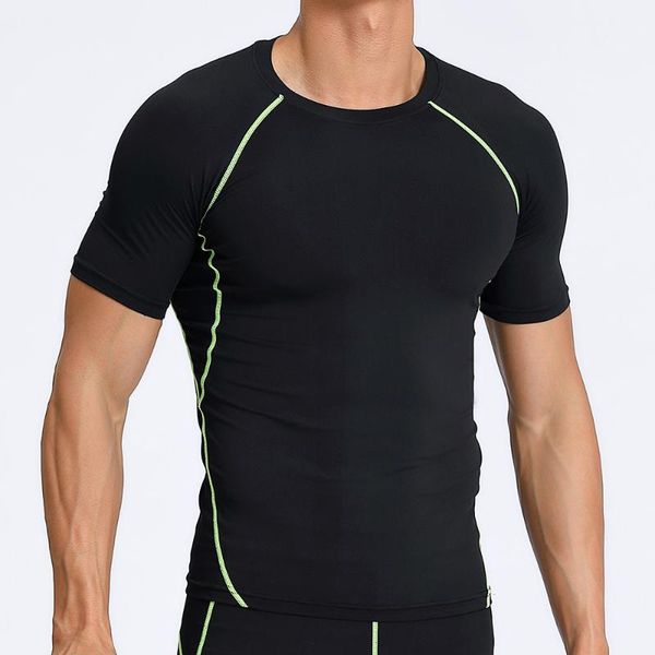 polyester gym sport shirt t men short sleeve running workout clothing for jerseys, Black;blue
polyester gym sport shirt t men short sleeve running workout clothing for jerseys, Black;blue