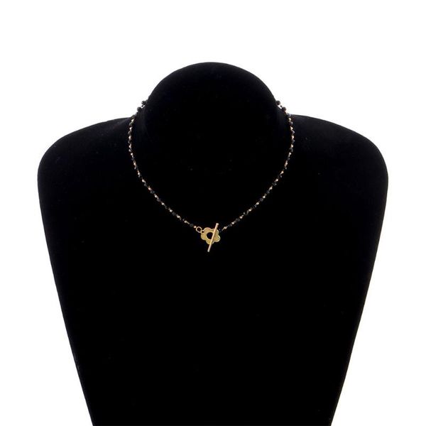 chains bohemian black crystal beads chain chokers necklaces for women charm gold color clavicle handmade jewelry accessories, Silver
chains bohemian black crystal beads chain chokers necklaces for women charm gold color clavicle handmade jewelry accessories, Silver