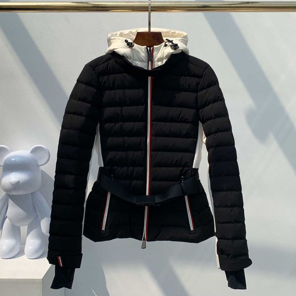 autumn and winter women's down jacket thickened warm 90% white duck down women's ski suit color matching coat slim fashion 211015, Black
autumn and winter women's down jacket thickened warm 90% white duck down women's ski suit color matching coat slim fashion 211015, Black