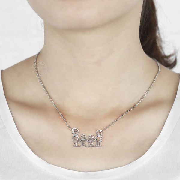 pendant necklaces gold silver color stainless steel necklace for womens girls cut out family mum dad daughter son charm rolo chain lkn592
pendant necklaces gold silver color stainless steel necklace for womens girls cut out family mum dad daughter son charm rolo chain lkn592