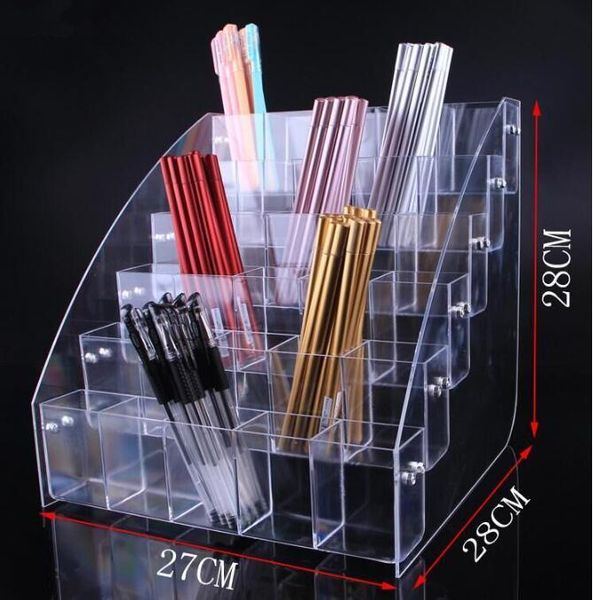 hooks & rails clear acrylic cosmetic brush eyeshadow pencil pen lipstick display stand rack support organizer holder for desk office supplie
hooks & rails clear acrylic cosmetic brush eyeshadow pencil pen lipstick display stand rack support organizer holder for desk office supplie