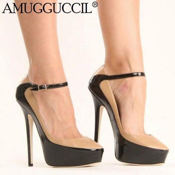 plus big size 35-52 apricot buckle fashion high heel platform party spring female lady shoes women pumps d1251 dress, Black
plus big size 35-52 apricot buckle fashion high heel platform party spring female lady shoes women pumps d1251 dress, Black