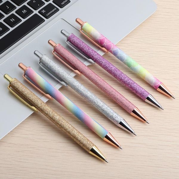 ballpoint pen press style ball pens for school office stationery 6 colors to choose ink black blue g2 refill 0.7mm, Blue;orange
ballpoint pen press style ball pens for school office stationery 6 colors to choose ink black blue g2 refill 0.7mm, Blue;orange