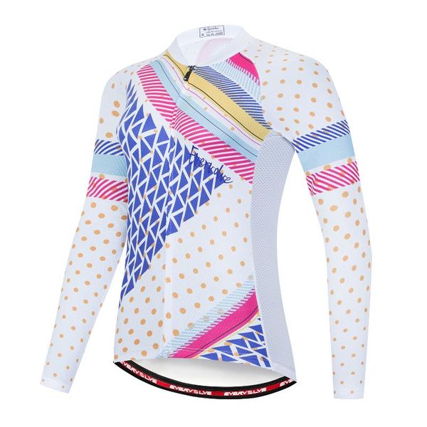 spring women's city outdoor cycling jersey sweat wicking and moisture removing long sleeve t-shirt, White
spring women's city outdoor cycling jersey sweat wicking and moisture removing long sleeve t-shirt, White