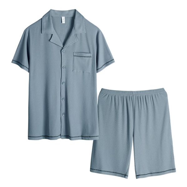 men's sleepwear summer men short sleeve shorts pajamas modal cotton lounge wear home clothes loungewear plus size pijamas hombre, Black;brown
men's sleepwear summer men short sleeve shorts pajamas modal cotton lounge wear home clothes loungewear plus size pijamas hombre, Black;brown