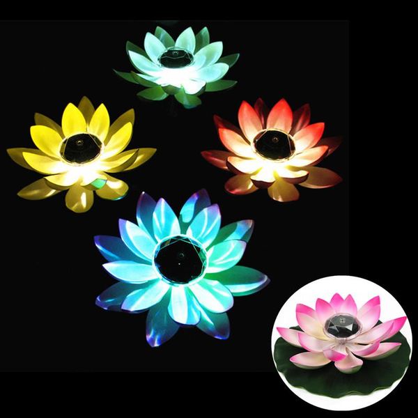 solar lamps powered led flower light pool lotus shape floating fountain pond garden lamp night
solar lamps powered led flower light pool lotus shape floating fountain pond garden lamp night