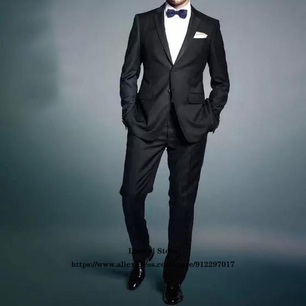 men's suits & blazers classic black mens formal business blazer casual party wedding groom tuxedo 2 piece sets terno masculino (jacket+, White;black
men's suits & blazers classic black mens formal business blazer casual party wedding groom tuxedo 2 piece sets terno masculino (jacket+, White;black