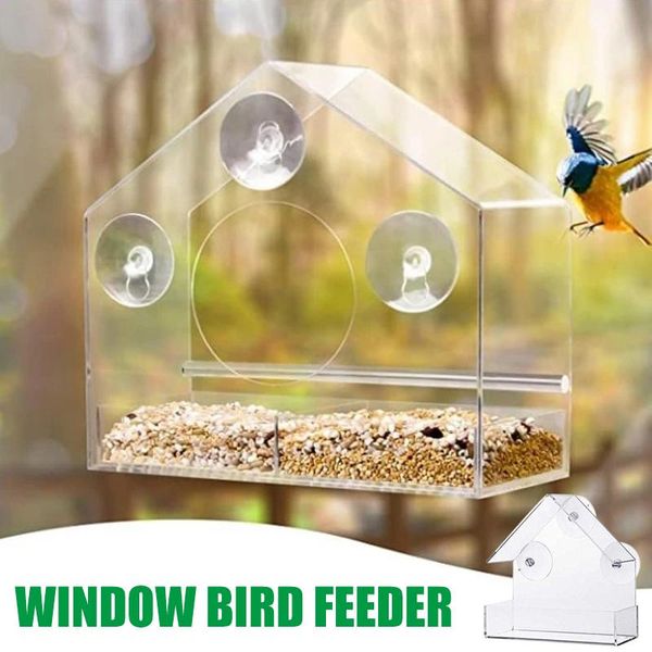 other bird supplies window birds feeder weather proof house shape clear acrylic with 3 sucker for outdoors songbird
other bird supplies window birds feeder weather proof house shape clear acrylic with 3 sucker for outdoors songbird