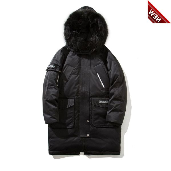 2021 new winter jacket men overcoat black windproof brand long down 90% white duck coat s warm
2021 new winter jacket men overcoat black windproof brand long down 90% white duck coat s warm