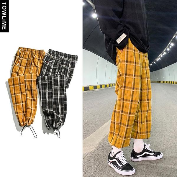 fashion wide leg plaid pants for women and men harajuku streetwear harem pant casual loose joggers trousers plus size 3xl men's, Black 
fashion wide leg plaid pants for women and men harajuku streetwear harem pant casual loose joggers trousers plus size 3xl men's, Black