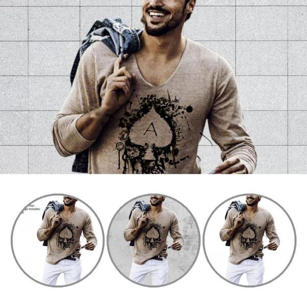 men's casual shirts loose stylish v neck pullover male shirt skin-friendly for work, White;black
men's casual shirts loose stylish v neck pullover male shirt skin-friendly for work, White;black