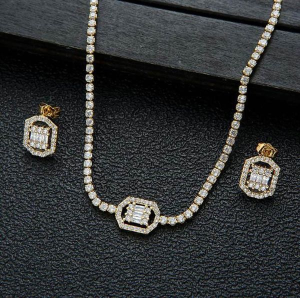 earrings & necklace classic hollow square full rhinestone clavicle pendant 2-piece set gorgeous ladies luxurious banquet jewelry, Silver
earrings & necklace classic hollow square full rhinestone clavicle pendant 2-piece set gorgeous ladies luxurious banquet jewelry, Silver
