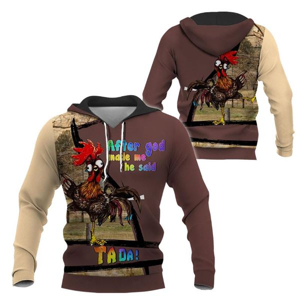 men's hoodies & sweatshirts funny rooster 3d all over printed fashion pullover men for women sweater animal costumes, Black
men's hoodies & sweatshirts funny rooster 3d all over printed fashion pullover men for women sweater animal costumes, Black