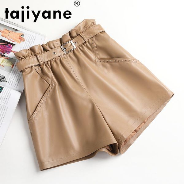 women's shorts streetwear spring 2021 women real sheepskin pencil woman genuine leather trousers fashion ropa mujer tn2493, White;black
women's shorts streetwear spring 2021 women real sheepskin pencil woman genuine leather trousers fashion ropa mujer tn2493, White;black