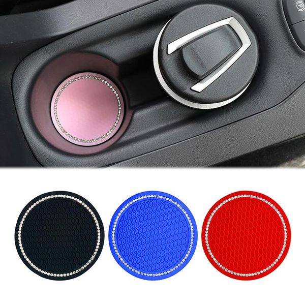 mats & pads universal rhinestone car mat water cup bottle holder silicone anti-slip pad decoration auto styling accessories
mats & pads universal rhinestone car mat water cup bottle holder silicone anti-slip pad decoration auto styling accessories