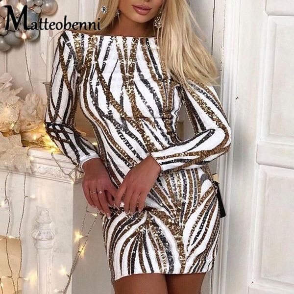 sequin dress women 2021 autumn fashion slash neck backless stripe bodycon dresses long sleeve slim party night club casual, Black;gray
sequin dress women 2021 autumn fashion slash neck backless stripe bodycon dresses long sleeve slim party night club casual, Black;gray