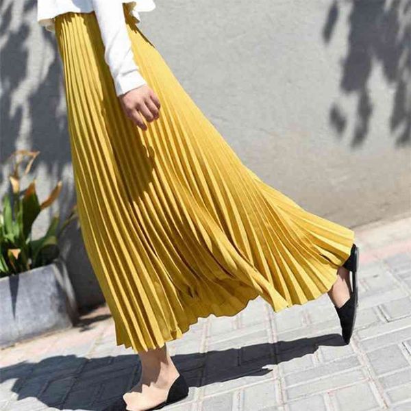 autumn & spring arrival korean style ankle-length long pleated skirt elegant chiffon office s 210527, Black
autumn & spring arrival korean style ankle-length long pleated skirt elegant chiffon office s 210527, Black