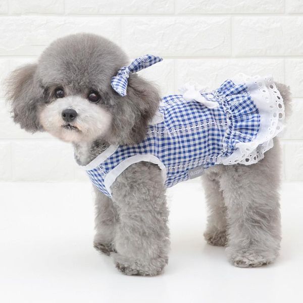 dog apparel pet dress plaid style summer clothes black blue color skirt puppy for dogs s-xxl sizes
dog apparel pet dress plaid style summer clothes black blue color skirt puppy for dogs s-xxl sizes