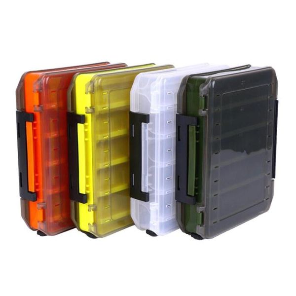 fishing lure box tackle double-decker sub-bait portable bait gear storage double sided accessories
fishing lure box tackle double-decker sub-bait portable bait gear storage double sided accessories
