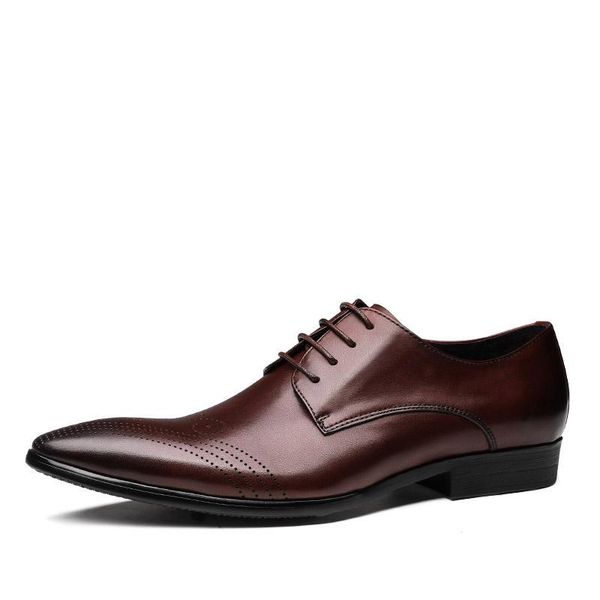 men formal shoes genuine leather business dress office luxury brogue carved oxfords zapatos hombre g233, Black
men formal shoes genuine leather business dress office luxury brogue carved oxfords zapatos hombre g233, Black