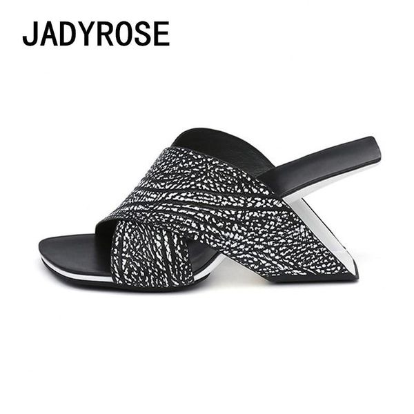 women slippers 8.5cm strange heel sandals summer high shoes gladiator sandal wedge woman slides zapatos mujer, Black
women slippers 8.5cm strange heel sandals summer high shoes gladiator sandal wedge woman slides zapatos mujer, Black