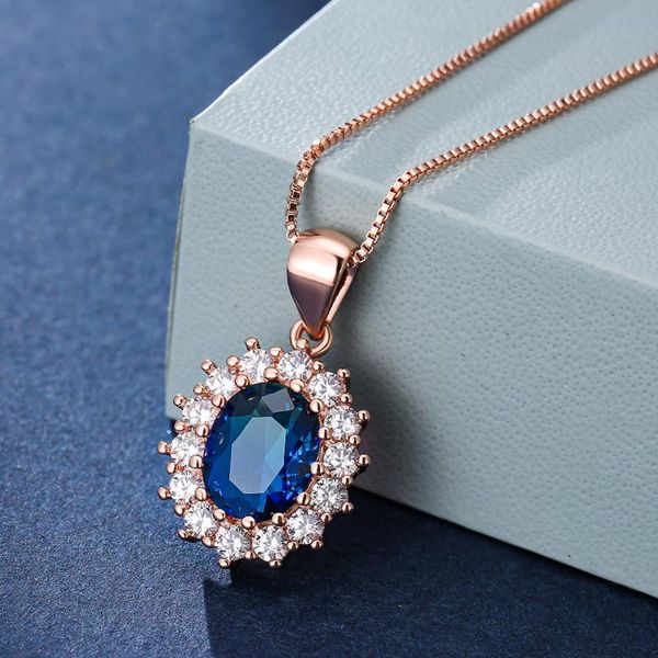 pendant necklaces rongxing mystic rainbow fire crystal necklace oval sunflower pendants rose gold chain red blue stone wedding for women, Silver
pendant necklaces rongxing mystic rainbow fire crystal necklace oval sunflower pendants rose gold chain red blue stone wedding for women, Silver
