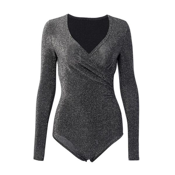women's jumpsuits & rompers jumpsuit female ins explosion models solid color tight bottoming shirt long sleeve v-neck casual sexy, Black;white
women's jumpsuits & rompers jumpsuit female ins explosion models solid color tight bottoming shirt long sleeve v-neck casual sexy, Black;white