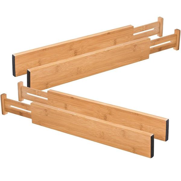hooks & rails adjustable bamboo drawer dividers expandable organizer household bedroom tools
hooks & rails adjustable bamboo drawer dividers expandable organizer household bedroom tools