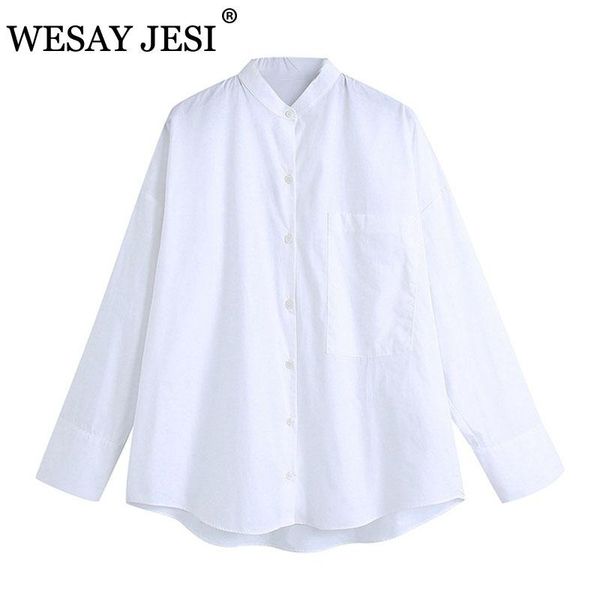 women's blouses & shirts wesay jesi summer women casual cotton fashion 2021 pure white chic shirt long sleeve button-up clothing
women's blouses & shirts wesay jesi summer women casual cotton fashion 2021 pure white chic shirt long sleeve button-up clothing