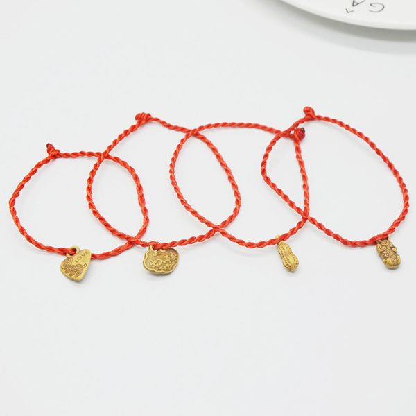 benmingnian hand woven imitation mahogany red rope diamond knot bracelet for men and women, Black
benmingnian hand woven imitation mahogany red rope diamond knot bracelet for men and women, Black