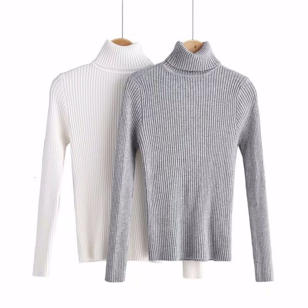 women's sweaters turtleneck simple solid color style sweater women unadorned basic self-cultivation bottoming knitted jumpers fema, White;black
women's sweaters turtleneck simple solid color style sweater women unadorned basic self-cultivation bottoming knitted jumpers fema, White;black