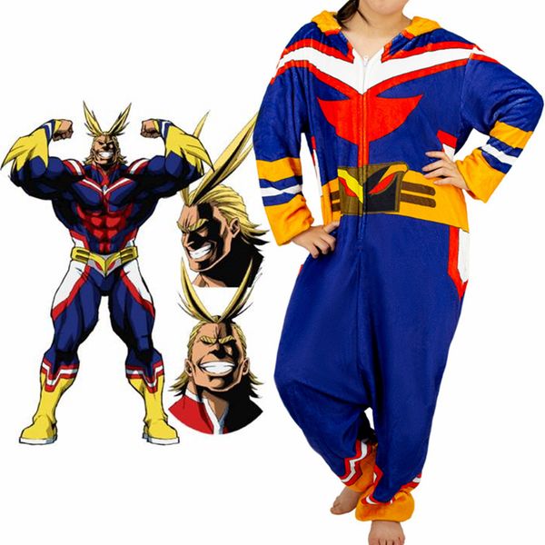 anime costumes cartoon pajamas anime my hero academia all might cosplay bathrobe flannel jumpsuit, Black
anime costumes cartoon pajamas anime my hero academia all might cosplay bathrobe flannel jumpsuit, Black