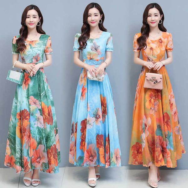 drs summer women waist show thin temperament long skirt swing fashion chiffon fairy, Black;gray
drs summer women waist show thin temperament long skirt swing fashion chiffon fairy, Black;gray