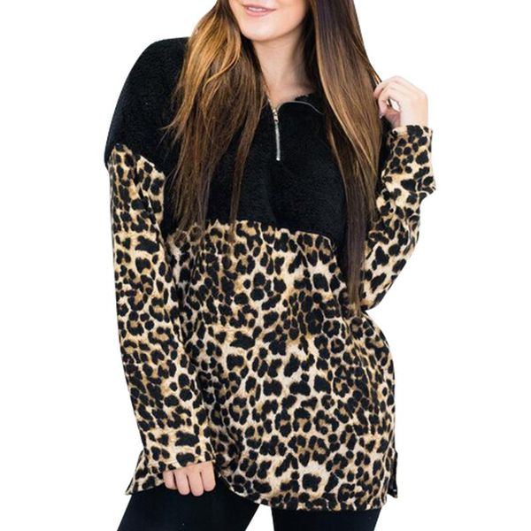 women's hoodies & sweatshirts women lady autumn winter long sleeve leopard print hoodie sweatshirt solid pullover turtleneck jumper fla, Black
women's hoodies & sweatshirts women lady autumn winter long sleeve leopard print hoodie sweatshirt solid pullover turtleneck jumper fla, Black