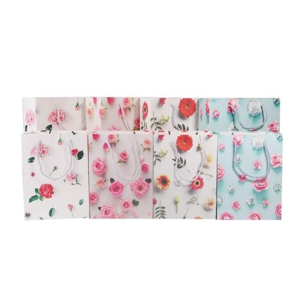 gift wrap 10pcs creative flower kraft paper bags christmas festival party 25*18*10cm with handles
gift wrap 10pcs creative flower kraft paper bags christmas festival party 25*18*10cm with handles