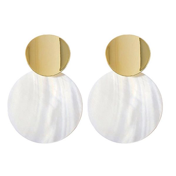 stud 8seasons fashion earrings gold round natural white colorful shell pendant concise elegant romantic women jewelry,1 pair, Golden;silver
stud 8seasons fashion earrings gold round natural white colorful shell pendant concise elegant romantic women jewelry,1 pair, Golden;silver
