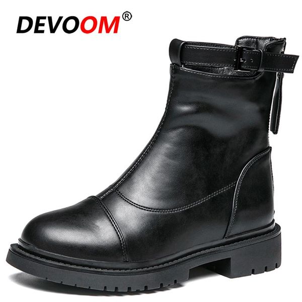 boots 2021 autumn winter femmes bottes thick-soled leather chunky casual women's ankle woman fashion shoes for girl women, Black
boots 2021 autumn winter femmes bottes thick-soled leather chunky casual women's ankle woman fashion shoes for girl women, Black
