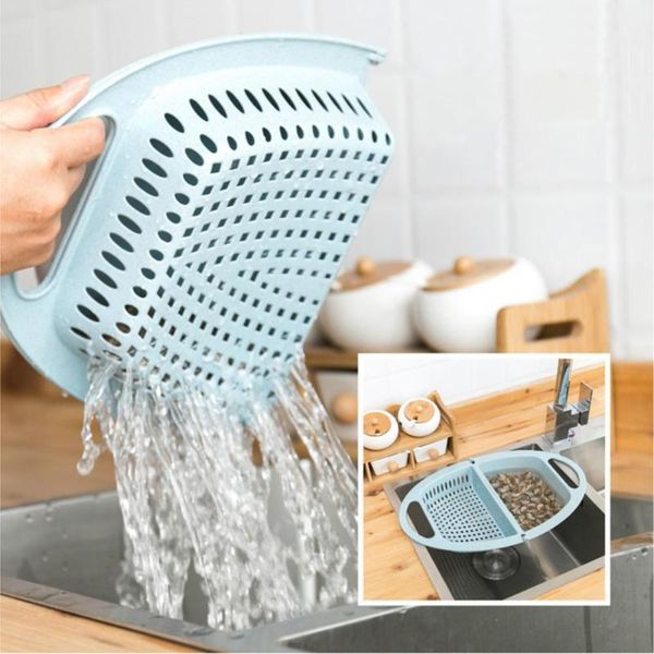 storage baskets folding plastic fruit vegetable washing kitchen sink draining basket with handle
storage baskets folding plastic fruit vegetable washing kitchen sink draining basket with handle