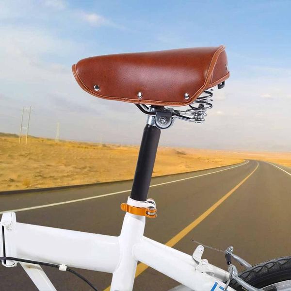 bike saddles 1 pcs vintage seat retro rivet brown pu leather suspension bicycle saddle cycling accessories
bike saddles 1 pcs vintage seat retro rivet brown pu leather suspension bicycle saddle cycling accessories
