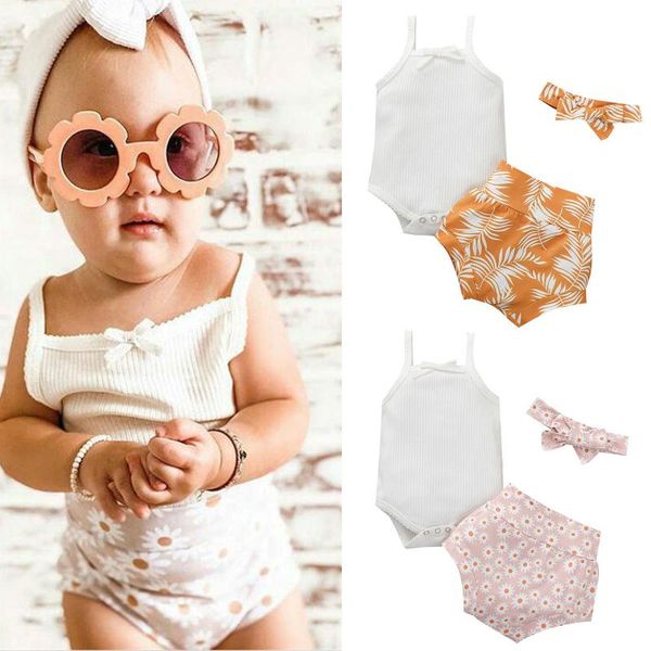 clothing sets neonato neonate floreale foglia stampa costine pagliaccetto shorts outfits set maglia di cotone vestiti del bambino, White
clothing sets neonato neonate floreale foglia stampa costine pagliaccetto shorts outfits set maglia di cotone vestiti del bambino, White