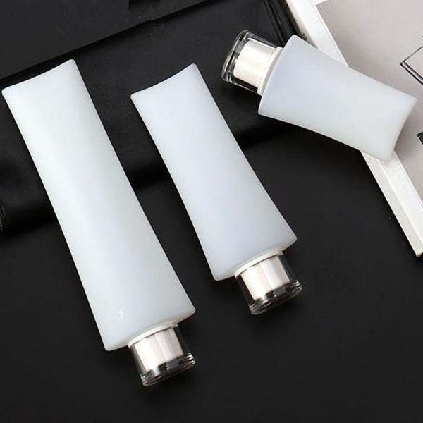 storage bottles & jars 100pcs/lot 30/50/80ml white tubes / acrylic screw cap hoses cream lotion bottle pe cosmetic packagings empty
storage bottles & jars 100pcs/lot 30/50/80ml white tubes / acrylic screw cap hoses cream lotion bottle pe cosmetic packagings empty