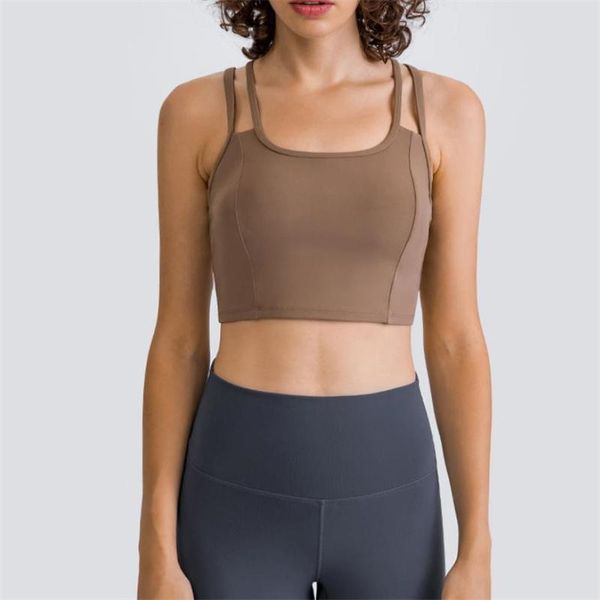 yoga outfit women strappy sports bra soft nylon cross back workout crop padded push up fitness vest athletic brassiere
yoga outfit women strappy sports bra soft nylon cross back workout crop padded push up fitness vest athletic brassiere