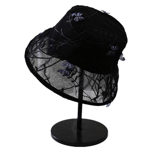 wide brim hats ldslyjr 2021 cotton butterfly bucket hat fisherman outdoor travel sun cap for women 283, Blue;gray
wide brim hats ldslyjr 2021 cotton butterfly bucket hat fisherman outdoor travel sun cap for women 283, Blue;gray