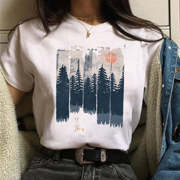 And Women Graphic Forest Mountain Men T Shirts Casual 90s Ulzzang Summer Printing Lady Clothes Tops Tees Print Female Tshirts, White;black
And Women Graphic Forest Mountain Men T Shirts Casual 90s Ulzzang Summer Printing Lady Clothes Tops Tees Print Female Tshirts, White;black