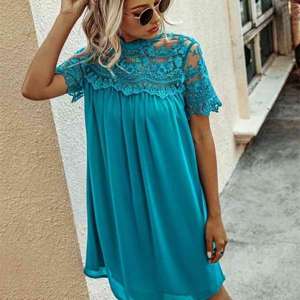 2021 summer the new dress chiffon loose fashion slim short-sleeve lace womens dress s-2xl, Black;gray
2021 summer the new dress chiffon loose fashion slim short-sleeve lace womens dress s-2xl, Black;gray