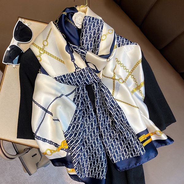 dr luxurious scarve designer scarf ladies silk brand shawl fashion long style luxury fashion scarfs female lady trend neckerchief gifts for, Blue;black
dr luxurious scarve designer scarf ladies silk brand shawl fashion long style luxury fashion scarfs female lady trend neckerchief gifts for, Blue;black