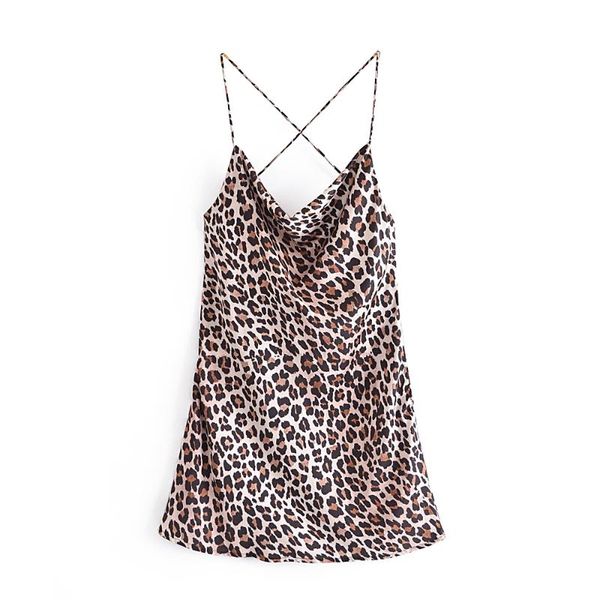casual dresses jc·kilig 2021 satin suspender dress w66181j, Black;gray