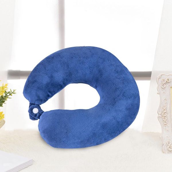 pillow blue u-shape head support soft for sleeping rest, airplane car & home use travel
pillow blue u-shape head support soft for sleeping rest, airplane car & home use travel